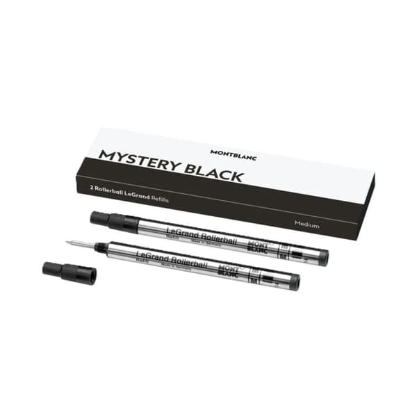 Refill til kuglepen Montblanc MISTERY BLACK Sort 2 enheder (2 enheder)