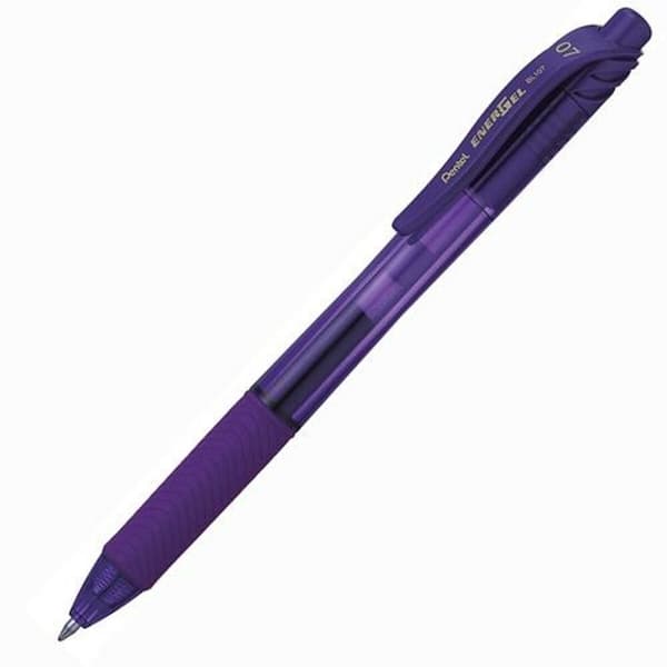Penna Pentel EnerGel Violett 0,7 mm (12 Delar)
