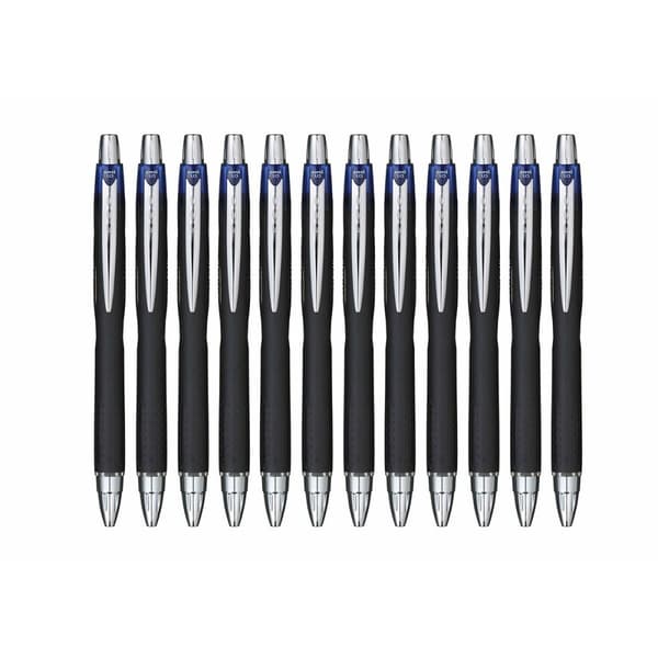 Penna för flytande bläck Uni-Ball Rollerball Jetstream SXN-210 Blå 1 mm (12 Delar)