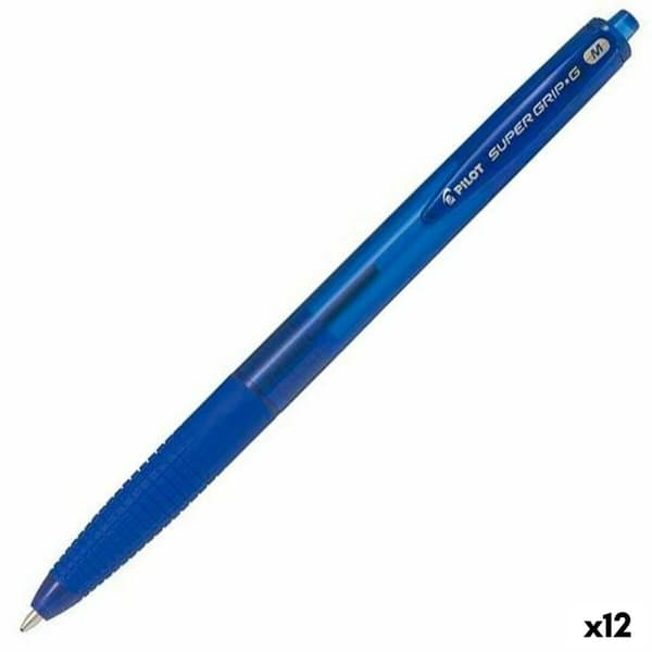 Kulepenn Pilot Supergrip G Blå Pallo 0,4 mm 12 enheter