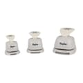Miniatyrbild 3 av 4: Pappersstans fantasi - LS - Snöflingor - 1,6cm, 2,54cm, 3,81cm - 3 stycken - Blandad