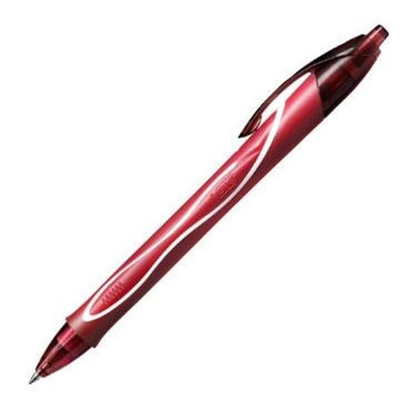 Gelpenna Bic Gel-ocity Quick Dry Röd 0,3 mm (12 antal)