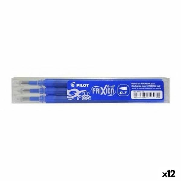 Varaosasetti Pilot Frixion 0,7 Kynä 3 Kappaletta Sininen (12 osaa)