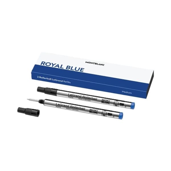 Refill til kuglepen Montblanc ROYAL BLUE Blå 2 enheder (2 enheder)