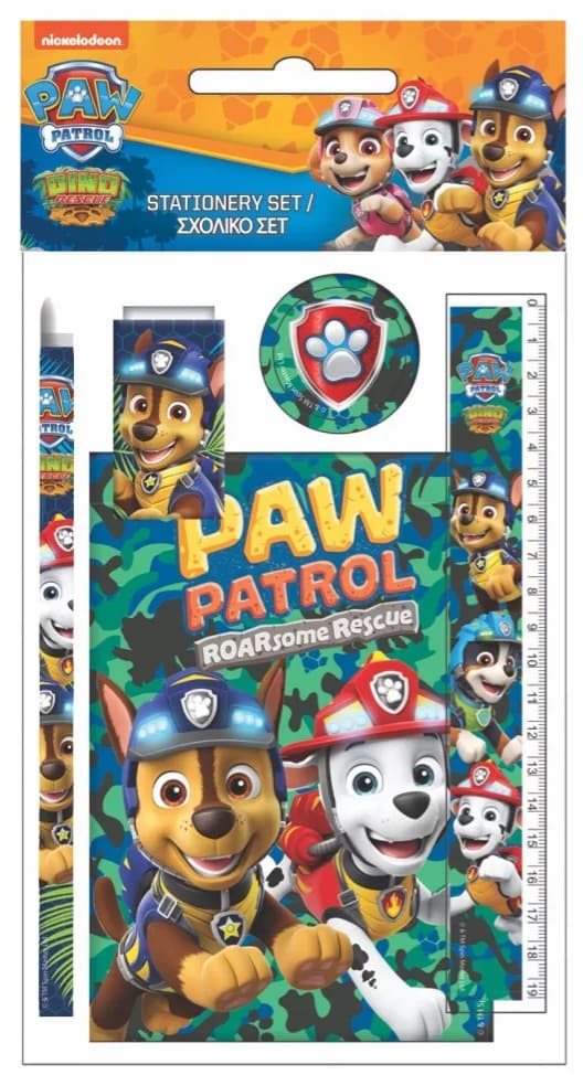 Skrivset i 5 Delar Paw Patrol