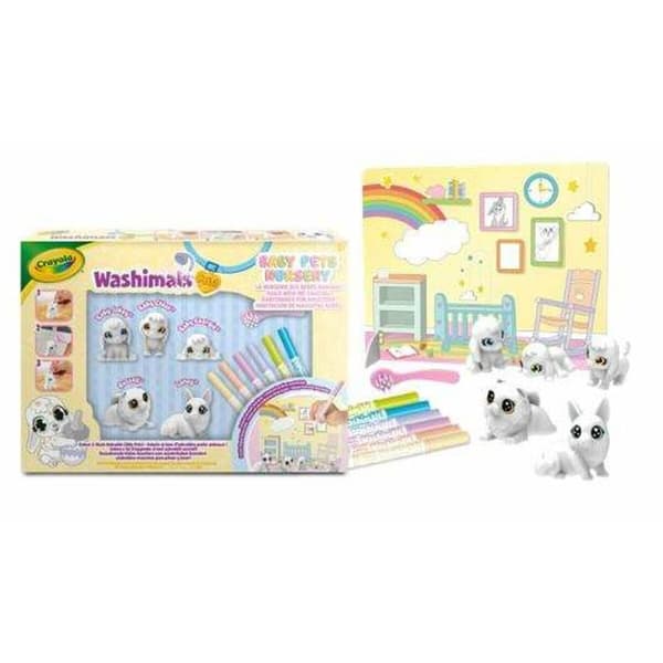 Skrivset Crayola Washimals Baby Pets Nursery Pack