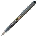 Miniatyrbillede 2 af 2: Pen med flydende blæk Pilot V Pen Engangsbrug Kalligrafi pen Sort Stål 0,4 mm (12 enheder)