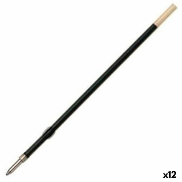Refill för kulspetspenna Pilot BP-GP 0,4 mm Svart (12 antal)