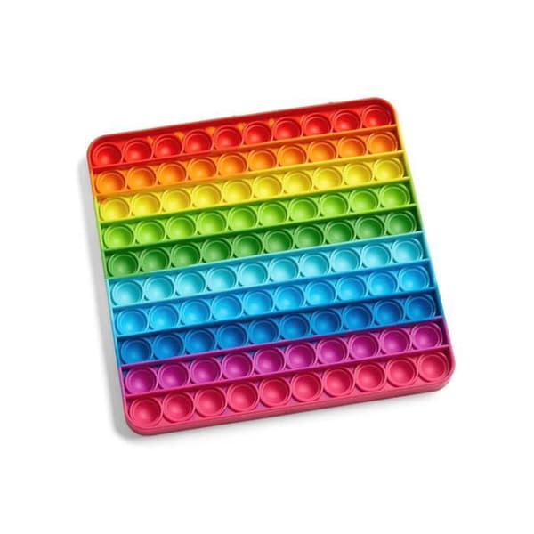 Lärande resurser Sensory bubble board, bubblor att trycka ner för att räkna, sensoriska tryckleksaker.