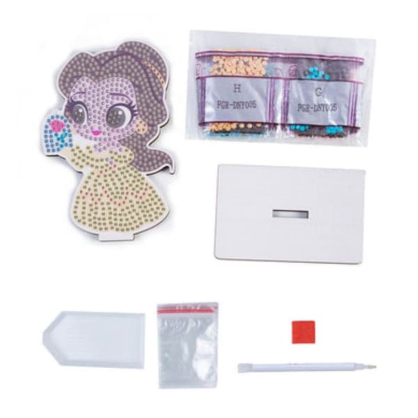 Kit figurer med diamanter Belle