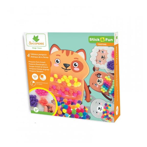 Stick n Fun PM pom-poms