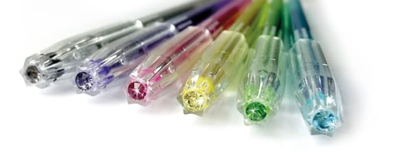 Kidea Diamond Glitter Penne 6 stk