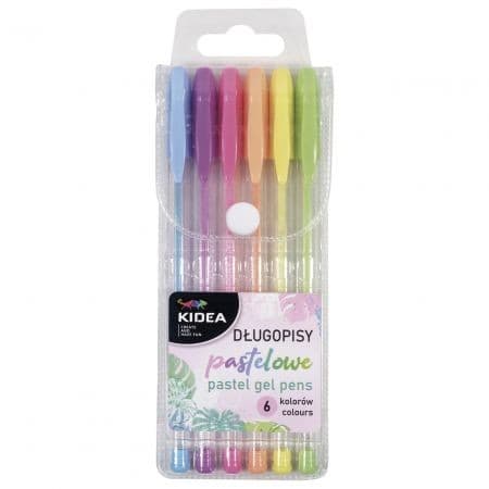 Kidea 6 Pastelfarver Kuglepen
