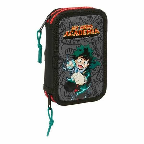 Penalhus My Hero Academia Sort 12.5 x 19.5 x 4 cm 28 Dele