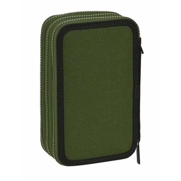 Trippel pennfodral Safta Dark Forest 12,5 x 19,5 x 5,5 cm