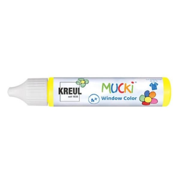 KREUL Papeterie - KREUL Window Color Pen "MUCKI", vit, 29 ml 224260