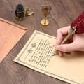 Miniatyrbillede 5 af 6: KALLIGRAFI SÆT SEGL VOKSPEN BLÆK