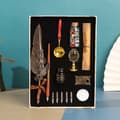 Miniatyrbild 2 av 11: KALLIGRAFI SET SIGILL VAX PENNA BLÄCK