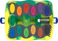 Miniatyrbild 4 av 4: Packa små förnödenheter Faber-Castell Connector färgbox 12 dinosauriefärger