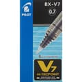 Miniatyrbild 4 av 4: Penna för flytande bläck Pilot V-7 Hi-Tecpoint Svart 0,5 mm (12 antal)