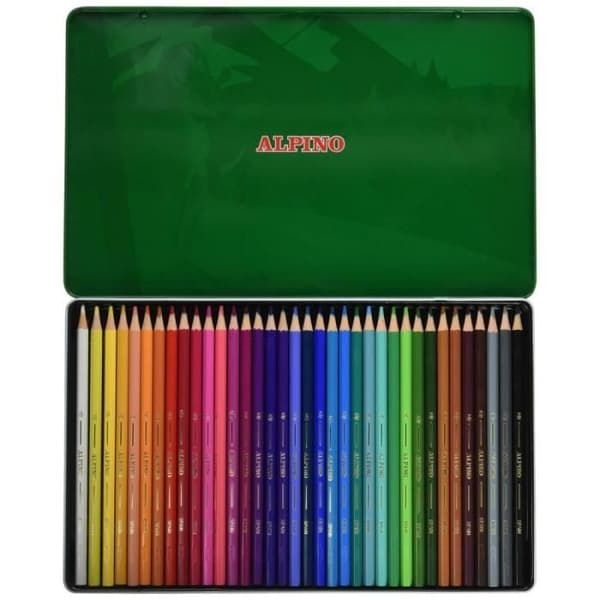 Alpin al010760 Coffret 36 färgpennor
