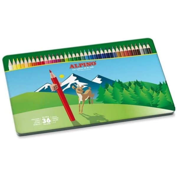 Alpin al010760 Coffret 36 färgpennor