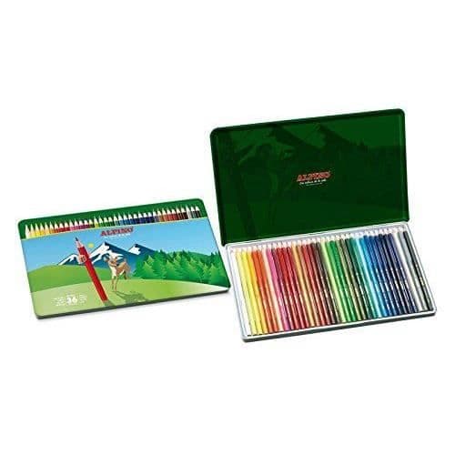 Alpin al010760 Coffret 36 färgpennor