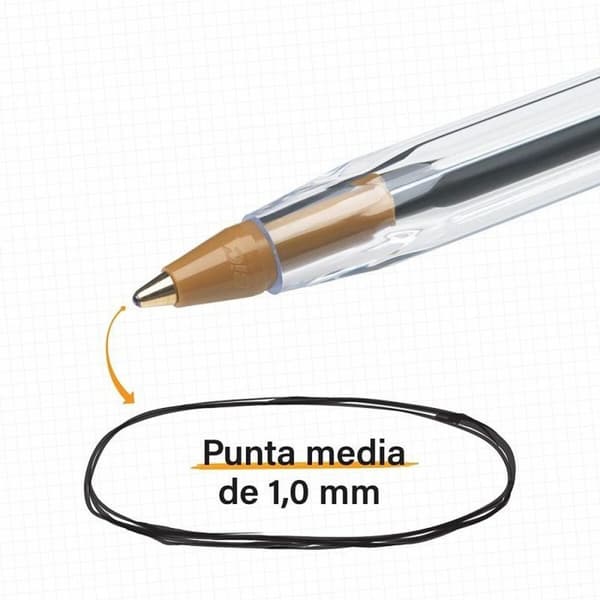 Pen med flydende blæk Bic 516344 Blå