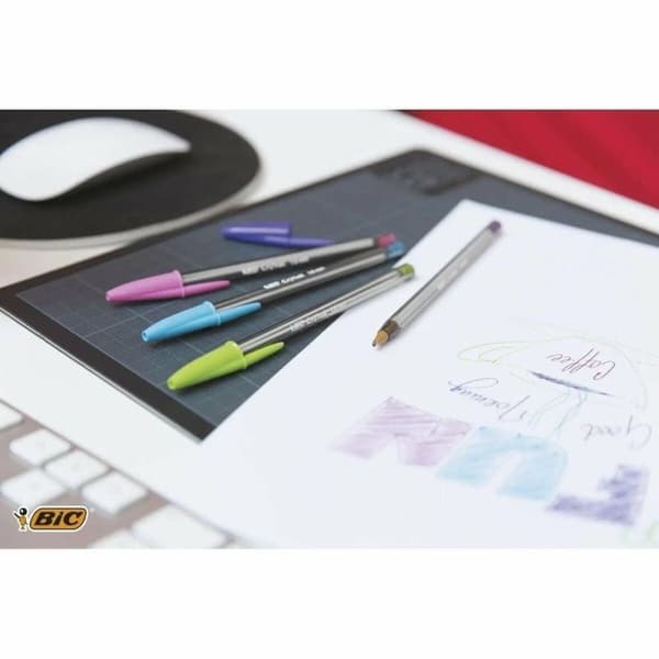 Pennset Bic Cristal Fun 921342 Multicolour 10 Delar (10 antal)