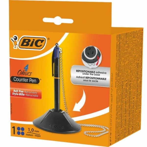 Pen med flydende blæk Bic 527507 Blå