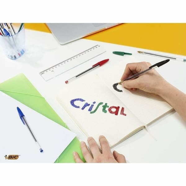 Pen med flydende blæk Bic 516345 Sort