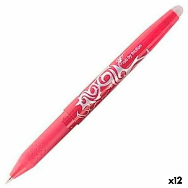 Penna Pilot Frixion Ball Suddbart bläck Röd 0,4 mm 12 antal