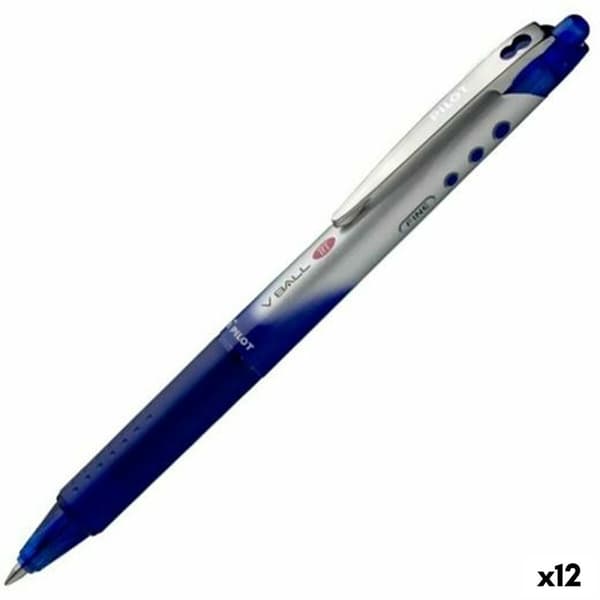 Kulepenn Roller Pilot V-BALL 07 RT 0,7 mm Blå 0,5 mm (12 enheter)