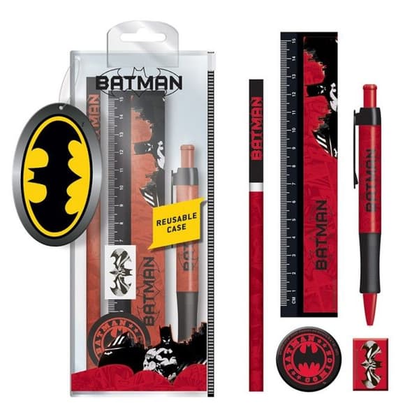 Mini Set av Papeterie Batman