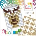 Miniatyrbild 1 av 2: Kit kreativ Pixel nyckelring 4x3cm Ren