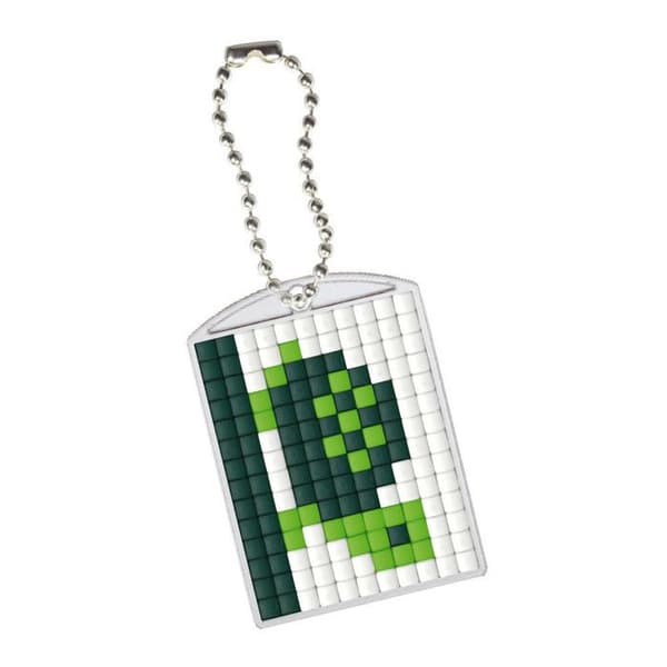 PIXEL Kit kreativ nyckelring 4x3cm - Sköldpadda