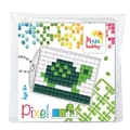 Miniatyrbild 1 av 2: PIXEL Kit kreativ nyckelring 4x3cm - Sköldpadda