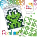 Miniatyrbild 1 av 2: Kit skapande Pixel nyckelring 4x3cm Groda
