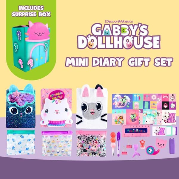 Pack små tillbehör Gabby's dockhus - GBD-7002