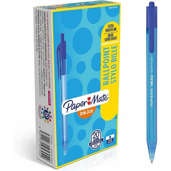 Penna Paper Mate Inkjoy 20 Delar Blå 1 mm (36 antal)