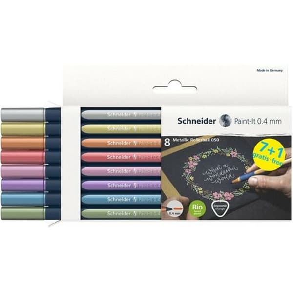 Penna Roller Schneider Multicolour 0,4 mm
