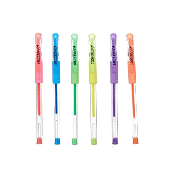 Pennset Pincello 493 Gul Blå Grön Multicolour Orange (12 antal)