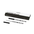 Miniatyrbillede 1 af 2: Refill til kuglepen Montblanc MISTERY BLACK Sort (2 enheder)