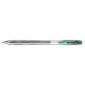 Miniatyrbillede 1 af 2: Pen med flydende blæk Uni-Ball Rollerball Signo Basicos UM-120 Grøn 0,5 mm (12 Dele)