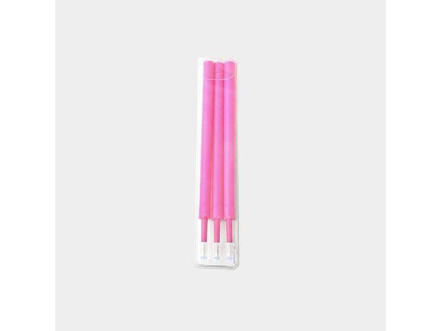 Patron/Refill Ballograf Erase, raderbart bläck, Rosa, 3/fp