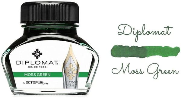 Diplomat Ink - D41001047 - Bläckflaska - 30 ml - Mörkgrön