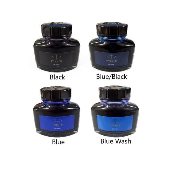 PARKER Quink blå/svart bläckflaska, 57 ml