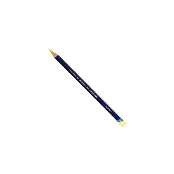 Akvarellbar krita - DERWENT - INKTENSE - Guldgul - Intens - Ljus