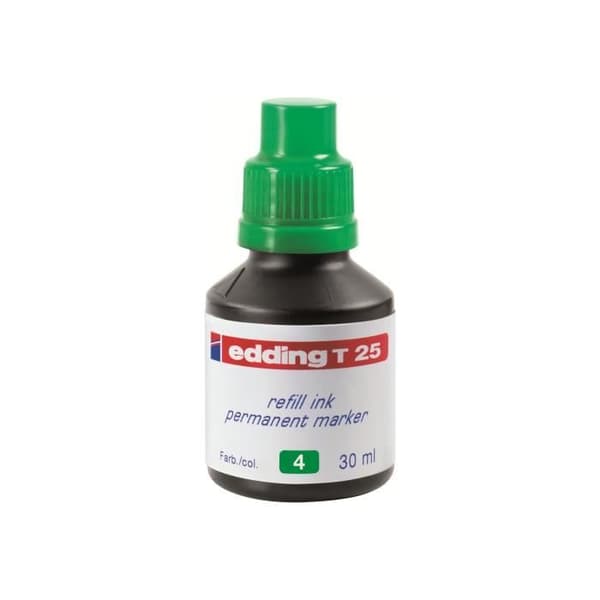 edding T 25 permanent bläck grön 30 ml