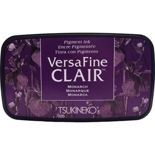 Encre Versafine Clair - Tsukineko - Monarch - Snabbtorkande - Vattentålig - 24 lysande färger